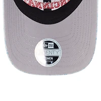 Women's New Era  Light Blue Cincinnati Reds Daisy All Over 9TWENTY Adjustable Hat