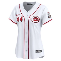Maillot De joueur Nike Elly La Cruz blanc Cincinnati Reds Home Limited pour femme
