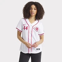Maillot De joueur Nike Elly La Cruz blanc Cincinnati Reds Home Limited pour femme