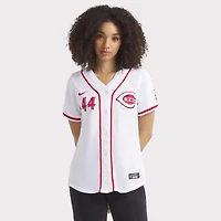 Women's Nike Elly De La Cruz White Cincinnati Reds Home Limited Player Jersey