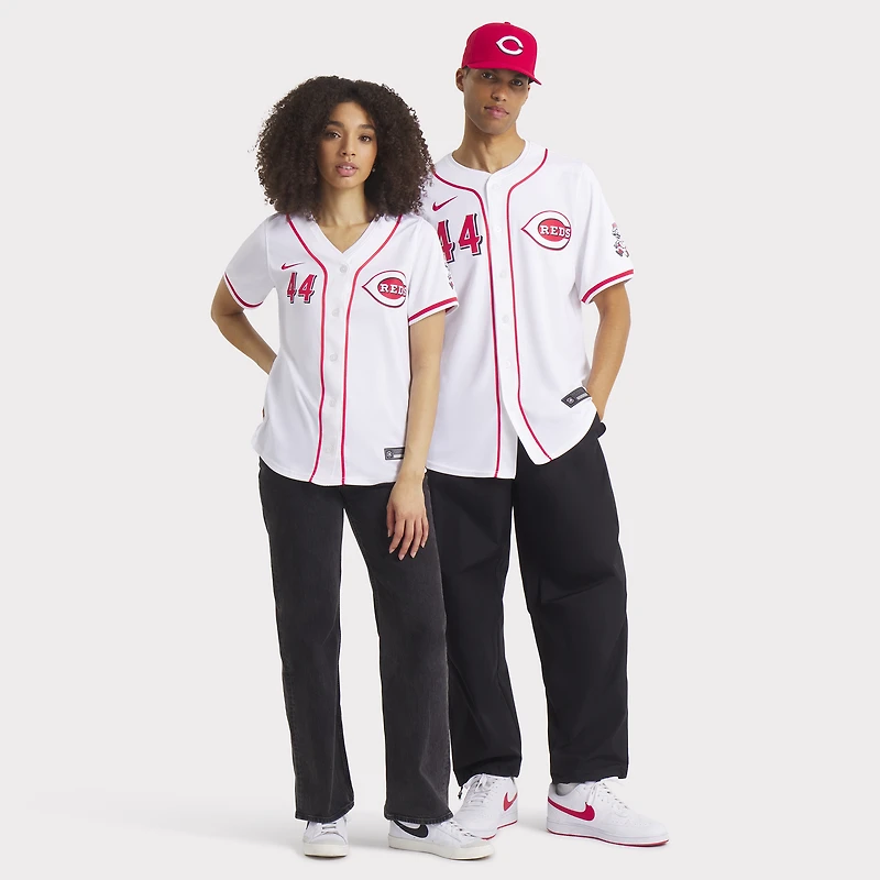 Women's Nike Elly De La Cruz White Cincinnati Reds Home Limited Player Jersey