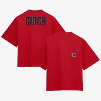 Women's Nike Red Cincinnati Reds 2026 City Connect Pocket Boxy T-Shirt