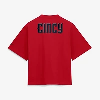 Women's Nike Red Cincinnati Reds 2026 City Connect Pocket Boxy T-Shirt
