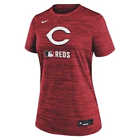 Women's Nike  Red Cincinnati Reds Authentic Collection Velocity Dri-FIT T-Shirt