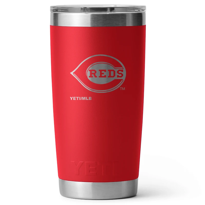 Gobelet Rambler YETI Cincinnati Reds Primary 590 ml avec couvercle Magslider