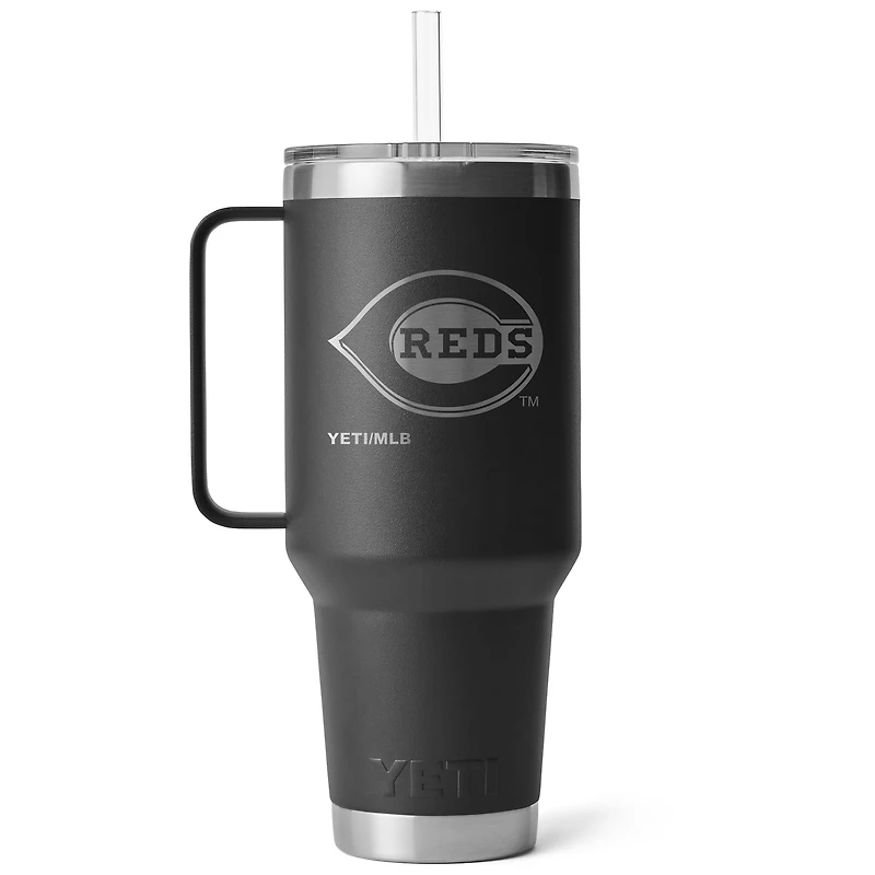 Tasse à paille Rambler YETI Cincinnati Reds (1,27 l