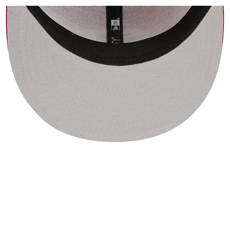 Casquette trucker New Era rouge Cincinnati Reds 9FIFTY pour jeunes