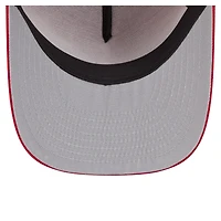 Youth New Era Red Cincinnati Reds Logo Fade A-Frame 9FIFTY Snapback Hat