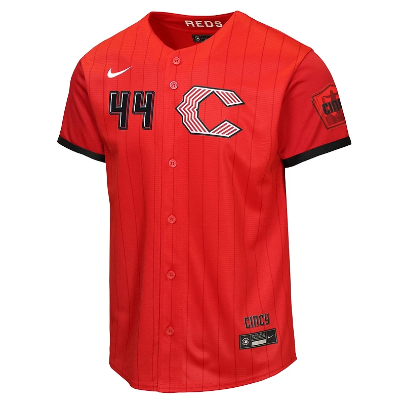 Youth Nike Elly De La Cruz Red Cincinnati Reds 2026 City Connect Stadium Jersey