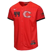 Youth Nike Elly De La Cruz Red Cincinnati Reds 2026 City Connect Stadium Jersey