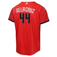 Youth Nike Elly De La Cruz Red Cincinnati Reds 2026 City Connect Stadium Jersey