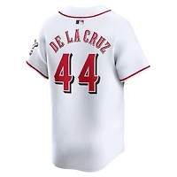 Maillot De joueur Nike Elly La Cruz blanc Cincinnati Reds Home Limited pour jeune