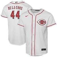 Youth Nike Elly De La Cruz White Cincinnati Reds Home Replica Player Jersey
