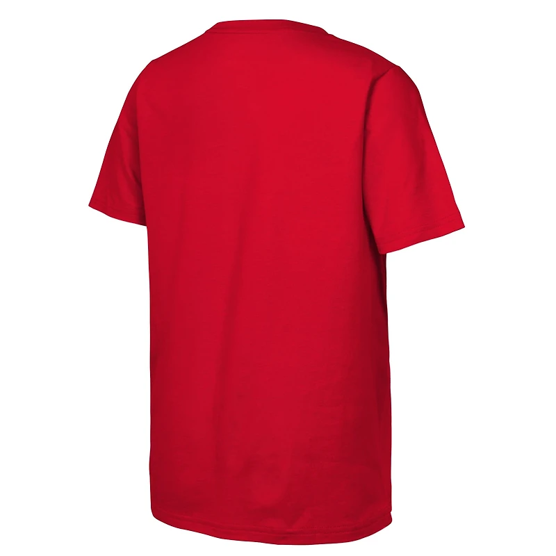 Youth Outerstuff Elly De La Cruz Red Cincinnati Reds Caricature Clash T-Shirt