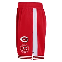 Youth  Red Cincinnati Reds Infielder Shorts