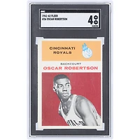 Oscar Robertson Cincinnati Royals 1961-62 Fleer #36 SGC Authenticated 4 Rookie Card