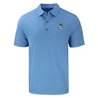 Polo homme Cutter & Buck bleu clair Citadel Bulldogs Vault Forge Eco Stretch recyclé
