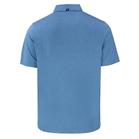 Polo homme Cutter & Buck bleu clair Citadel Bulldogs Vault Forge Eco Stretch recyclé