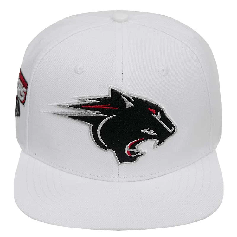 Casquette snapback en laine pour homme Pro Standard Clark Atlanta University Panthers Mascot White