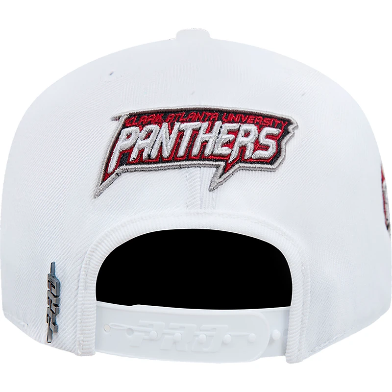Men's Pro Standard White Clark Atlanta University Panthers Wool Snapback Hat