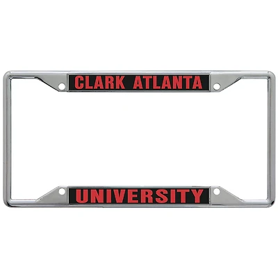 Cadre de plaque d'immatriculation en métal imprimé WinCraft Clark Atlanta University Panthers