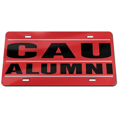 WinCraft Clark Atlanta University Panthers Red Alumni Classic License Plate