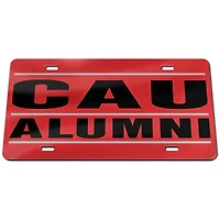 Plaque d'immatriculation WinCraft Clark Atlanta University Panthers Red Alumni Classic