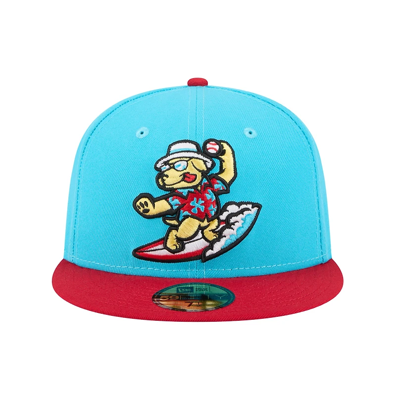 Men's New Era  Blue Clearwater Threshers Theme Nights 59FIFTY Fitted Hat