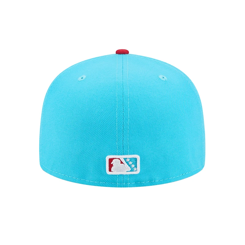 Casquette ajustée 59FIFTY pour homme New Era Blue Clearwater Threshers Theme Nights