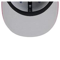 Men's New Era  Gray/White Clearwater Threshers Authentic Collection 59FIFTY Fitted Hat