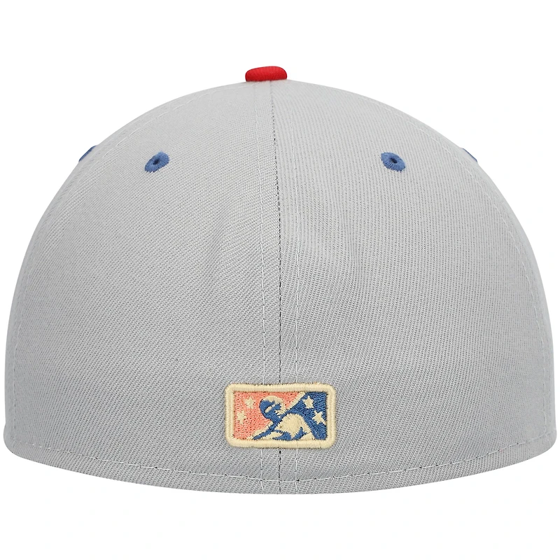 Casquette ajustée 59FIFTY pour homme de la collection alternative Authentic des Threshers Clearwater New Era, gris