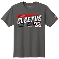 Men's Richard Childress Racing Team Collection Charcoal Cleetus McFarland T-Shirt