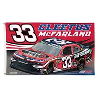 WinCraft Cleetus McFarland One-Sided 3' x 5' Team Flag