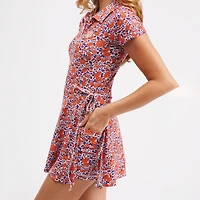 Smith & Quinn Orange Clemson Tigers Ivy Wrap Dress