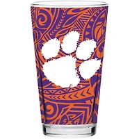 Tigres de Clemson 16 oz. Verre à pinte Ohana