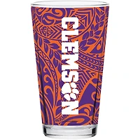 Tigres de Clemson 16 oz. Verre à pinte Ohana