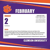Calendrier 2026 des Clemson Tigers