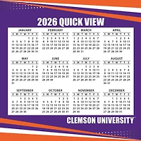 Calendrier 2026 des Clemson Tigers
