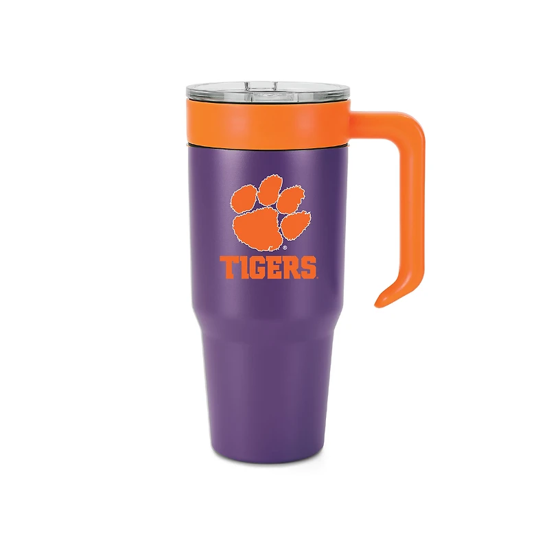 Gobelet en acier inoxydable avec logo des Clemson Tigers (1 litre)