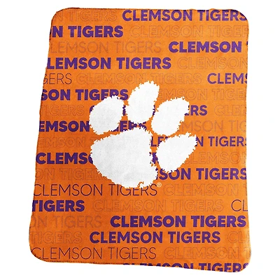 Clemson Tigers 50" x 60" Classic Fleece Blanket