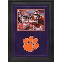 Cadre photo horizontal de luxe 8'' x 10'' des Clemson Tigers avec logo de l'équipe
