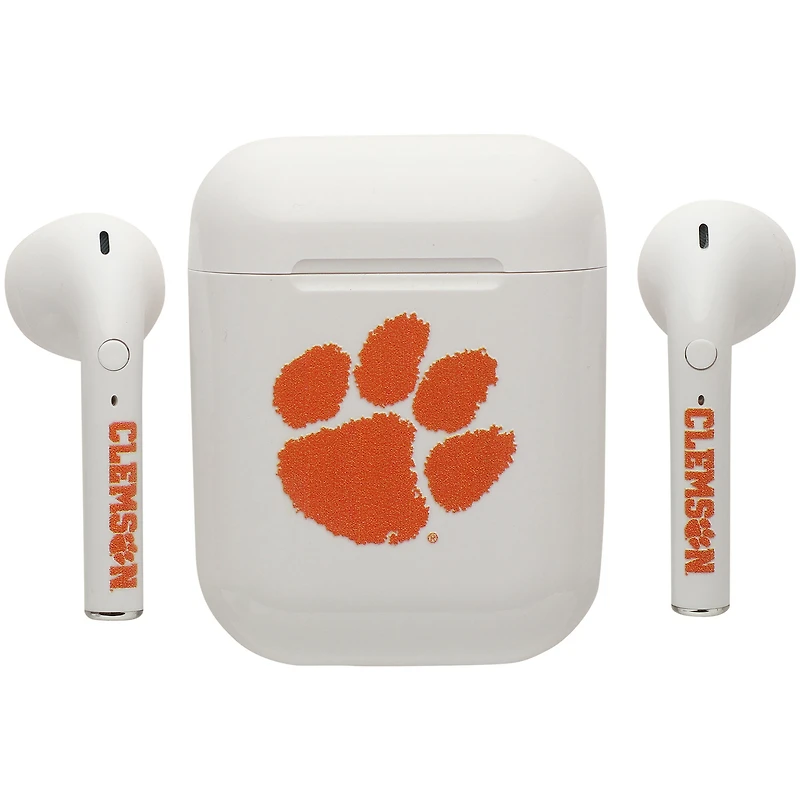Écouteurs sans fil Bluetooth Clemson Tigers