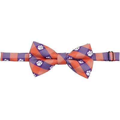 Nœud papillon à carreaux Clemson Tigers