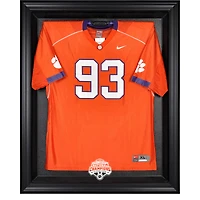 Clemson Tigers College Football Playoff 2018 Champions nationaux Noir encadré Logo Jersey Vitrine