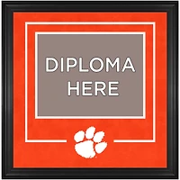 Cadre de diplôme de luxe 11" x 14" des Clemson Tigers avec logo de l'équipe