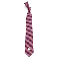 Cravate vichy des Clemson Tigers