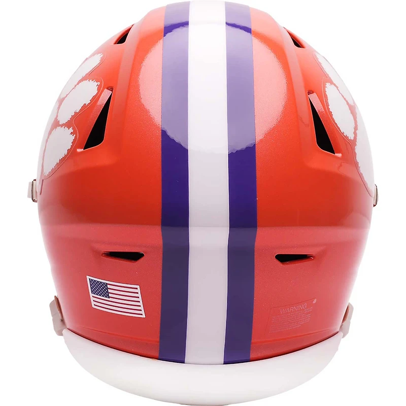 Clemson Tigers Riddell Speed Flex Mid-Size Helmet