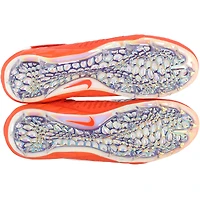 Clemson Tigers Team-Issued Orange Alpha Menace Cleats from the Football Program