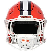Casque orange des Clemson Tigers, issu du programme de football américain