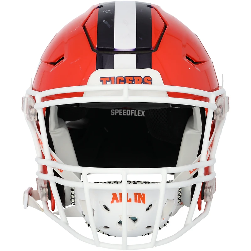 Clemson Tigers Team-Issued Orange Helmet from the Football Program